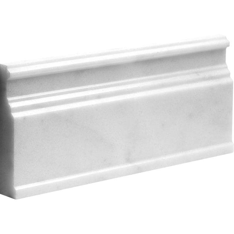Calacatta T Honed Marble Moldings 5 1/16x12 Marble Honed 6x12 Moldings