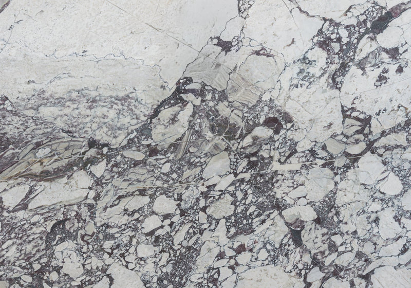 Calacatta Viola Honed Marble Slab Random 3/4