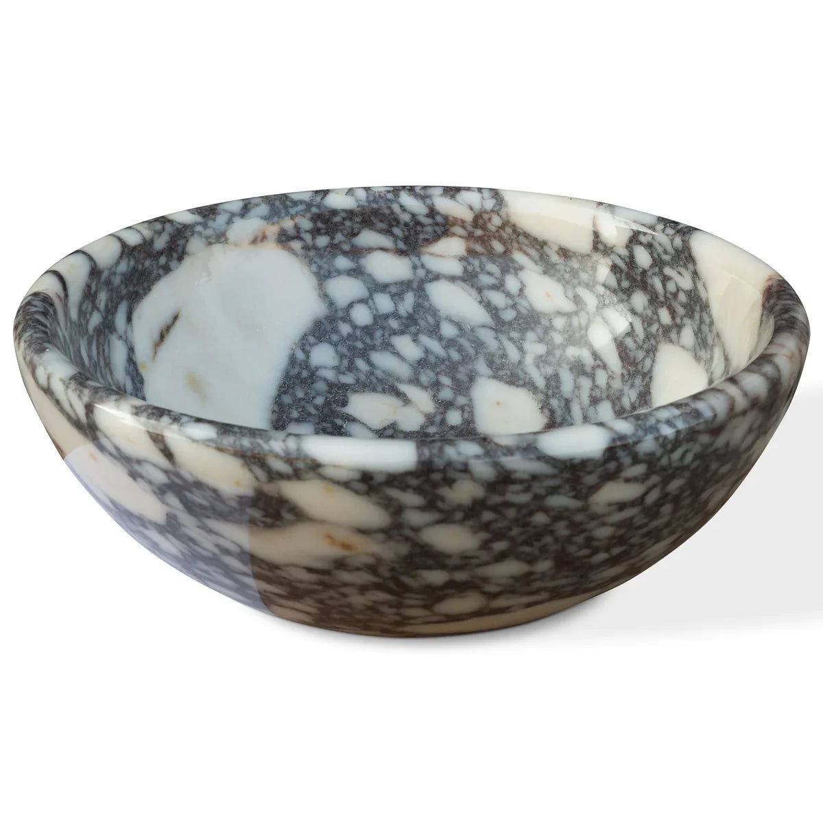 Calacatta Viola Marble Natural Stone Above-vanity Bathroom Sink Polished (D)16" (H)6" by GobekDesign