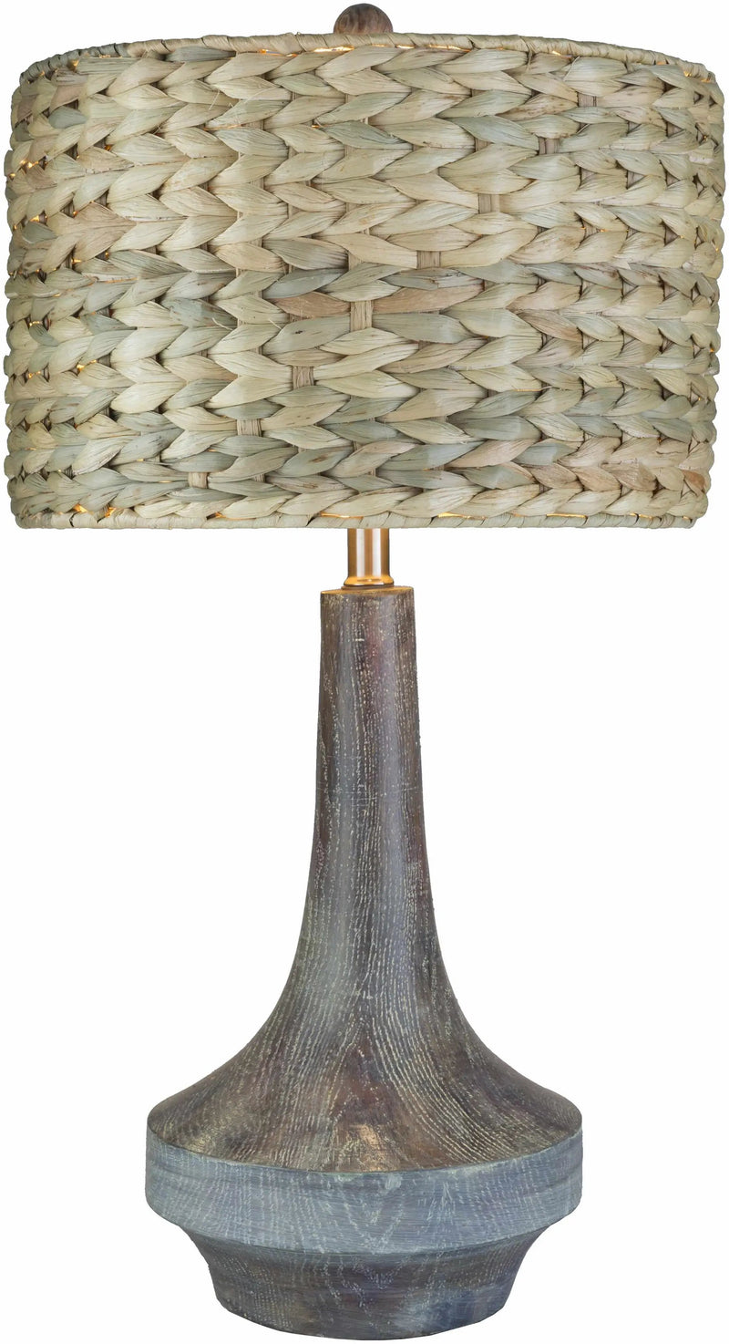Kabankalan Seagrass Resin Table Lamp by Boutique Rugs