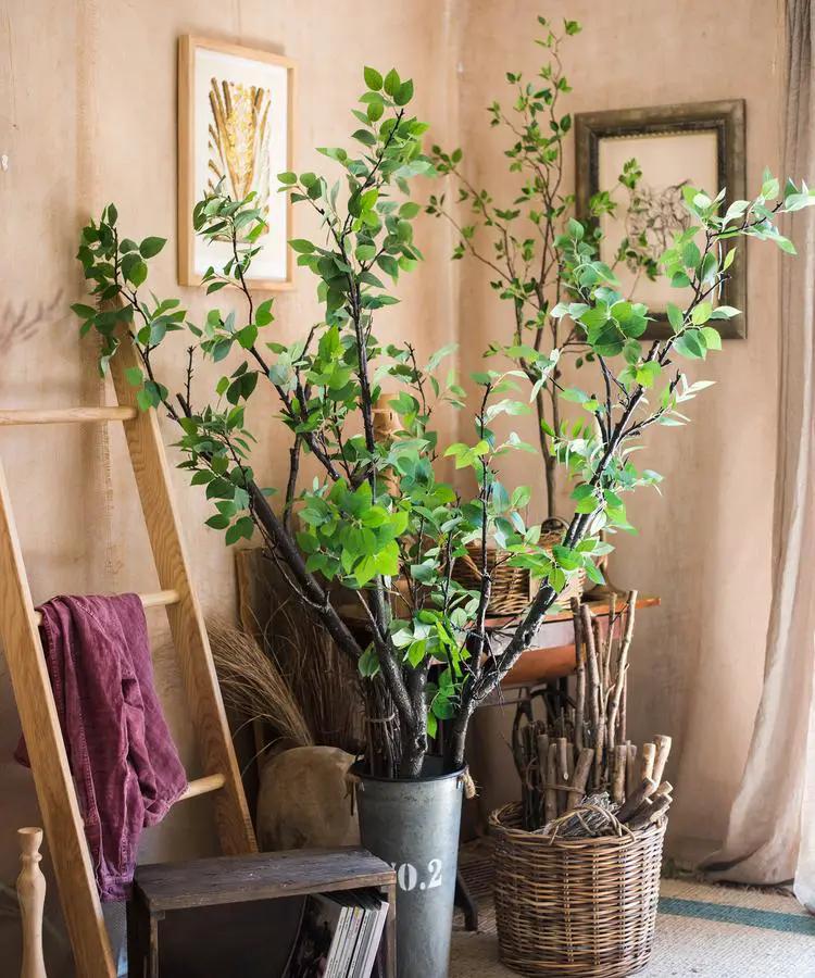 Camellia Green Leaf Stem by RusticReach