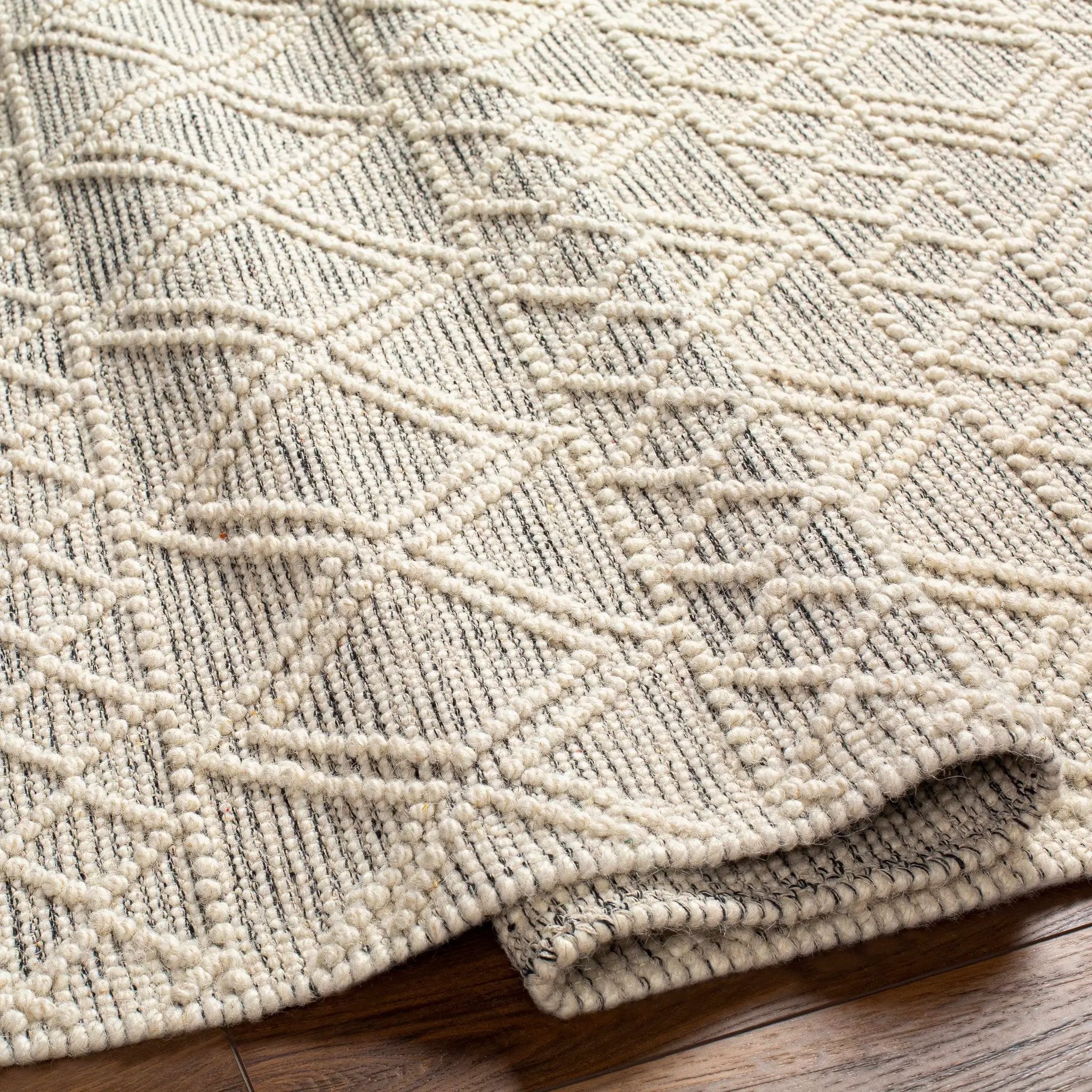 Cameo Scandi Wool Rug - Clearance by Boutique Rugs