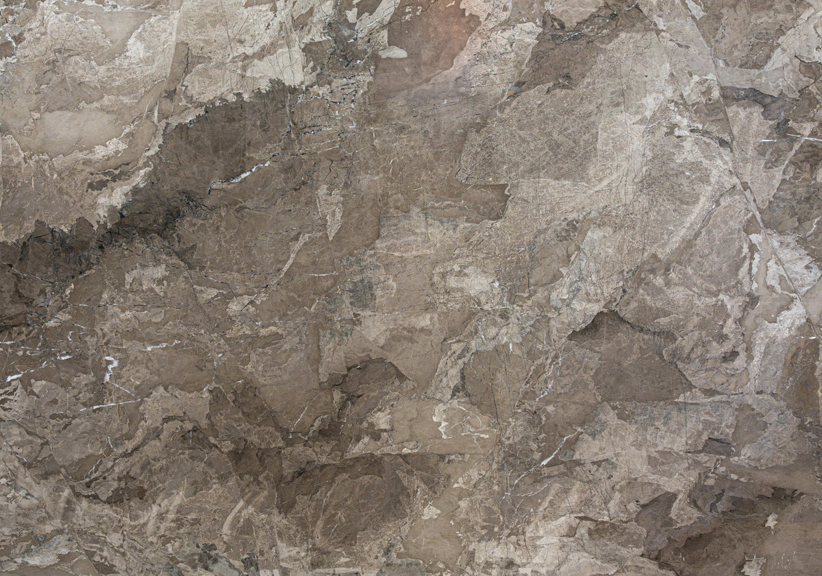 Camouflage Polished Marble Slab Random 1 1/4
