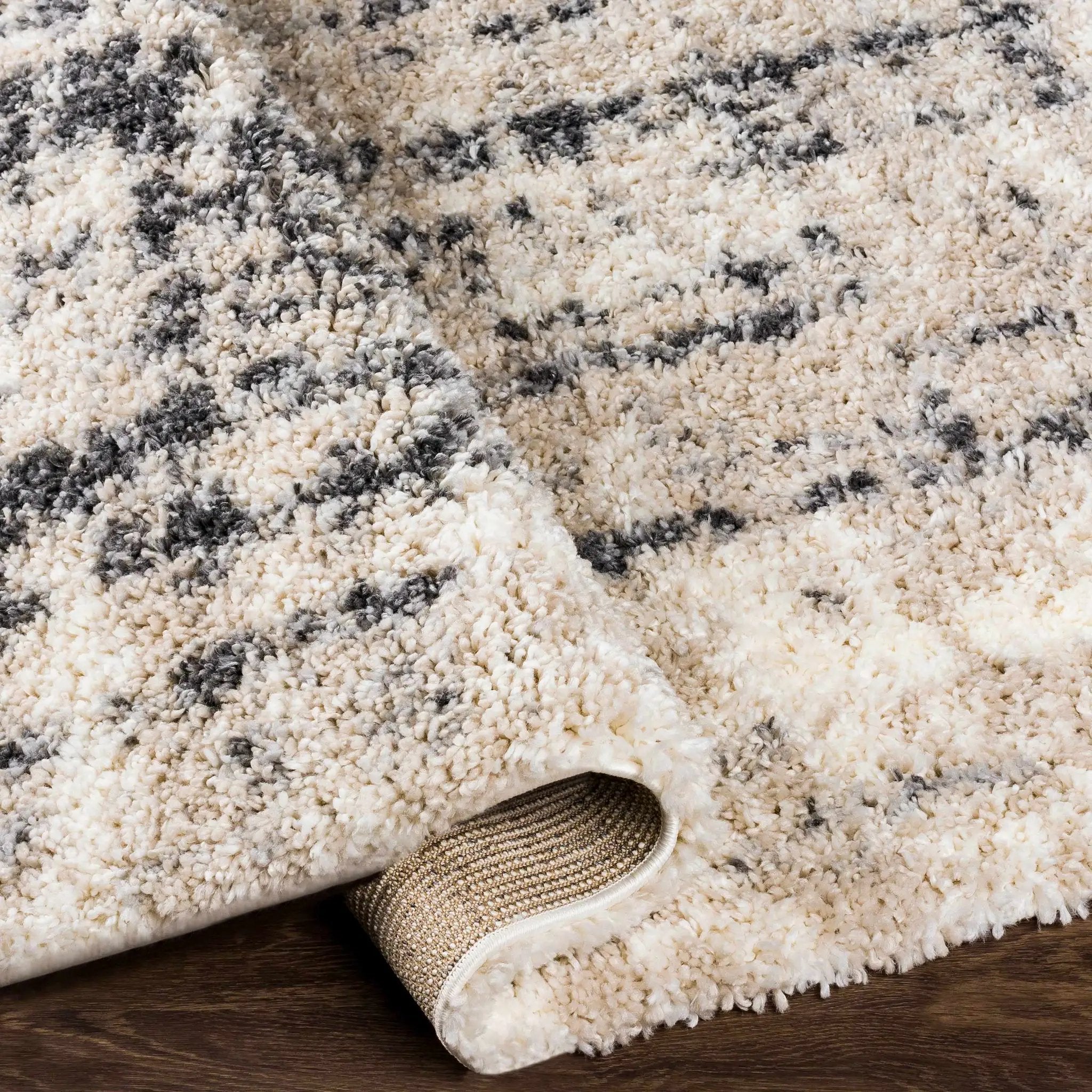 Campion Plush Cream Rug by Boutique Rugs