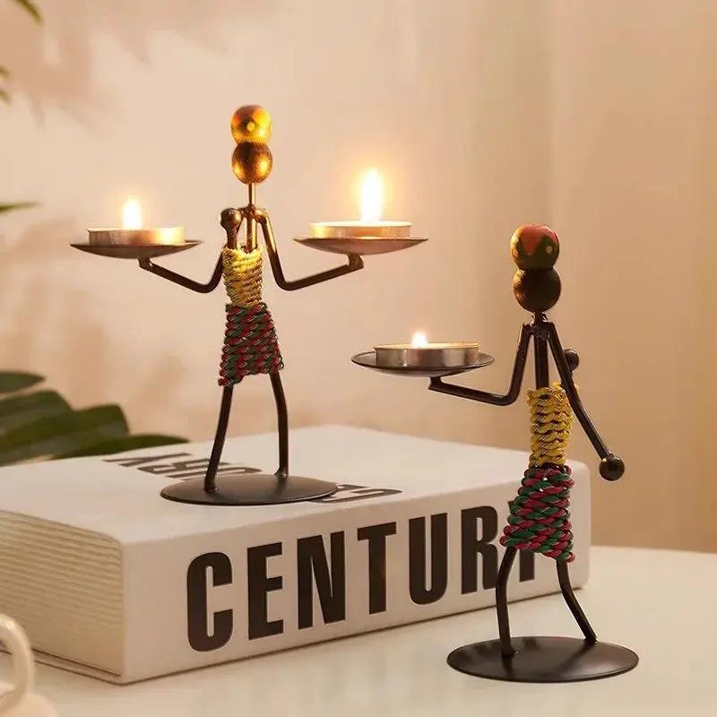Candle Holder - Vintage Metal by House Of Avana