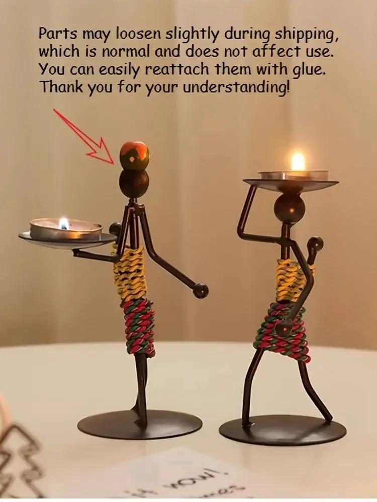 Candle Holder - Vintage Metal by House Of Avana