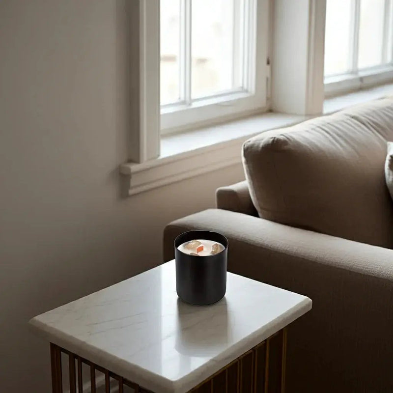 Candle - Layered Crystal Glass 4 Piece by House Of Avana