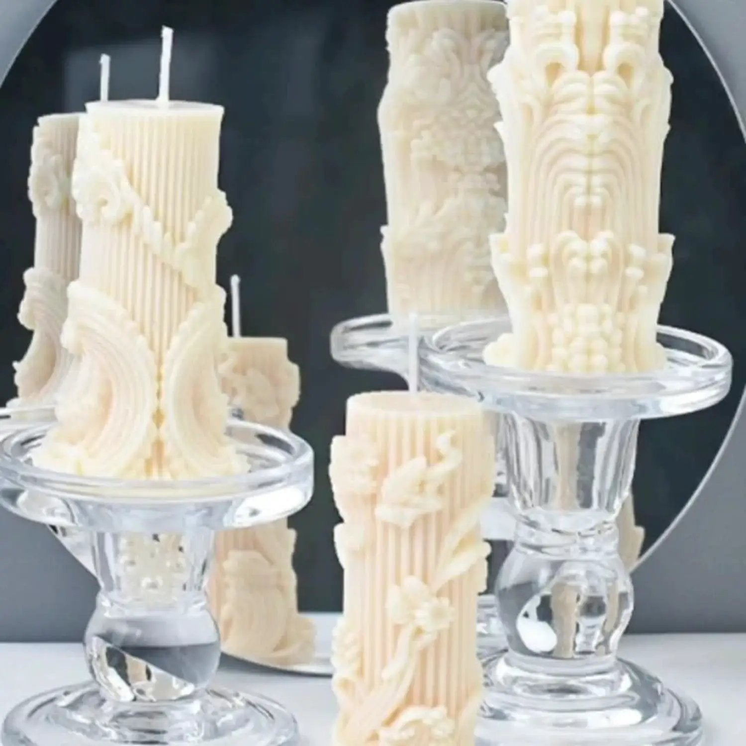 Candle Mold - Romantic Wax Irregular by House Of Avana
