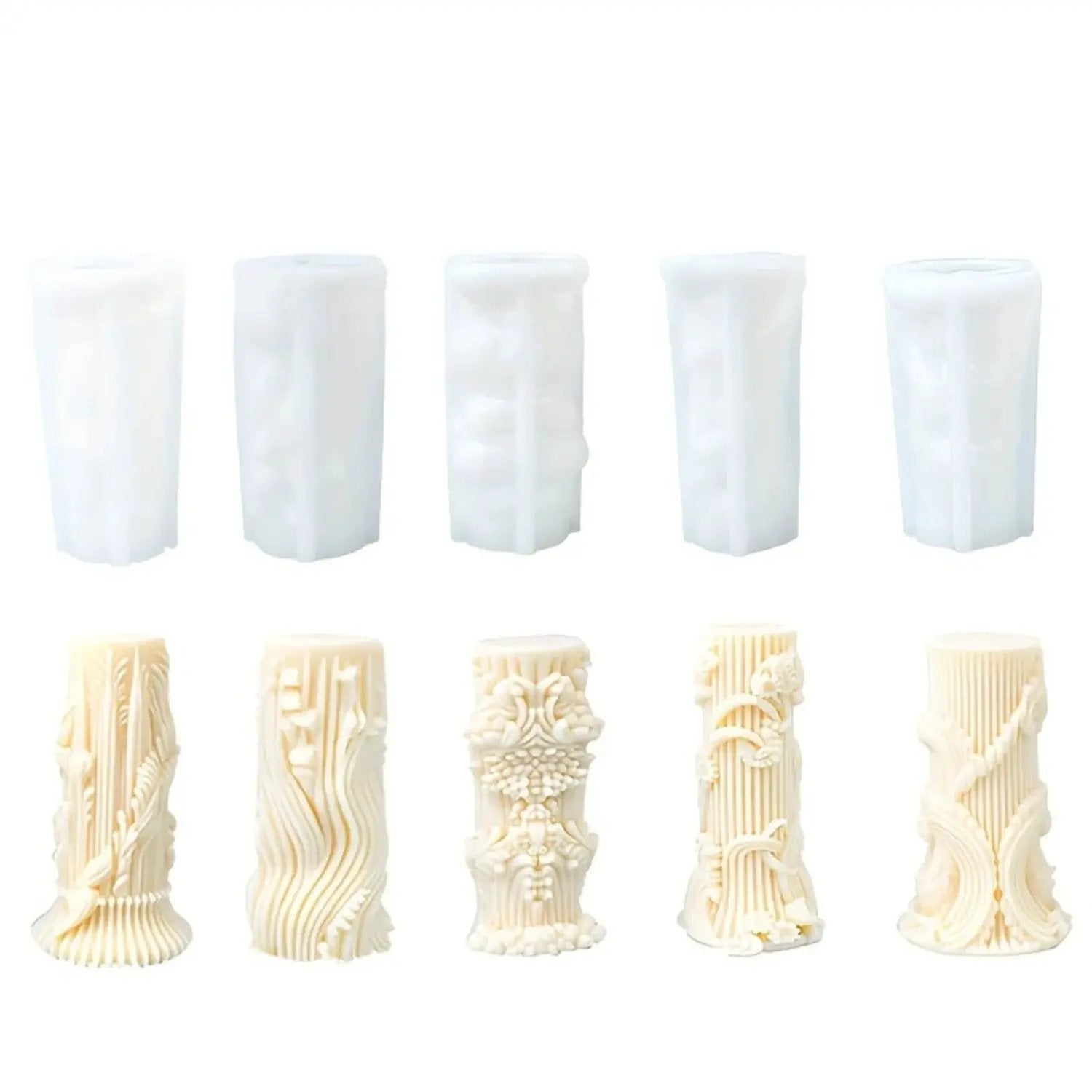 Candle Mold - Romantic Wax Irregular by House Of Avana