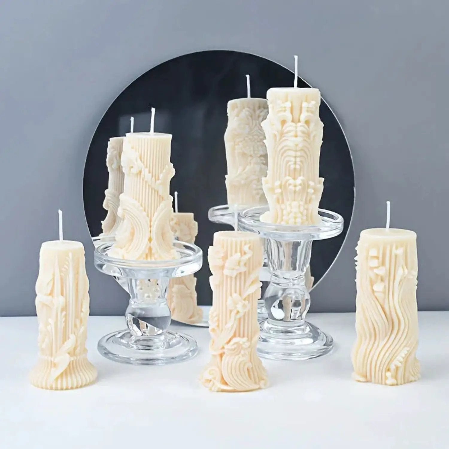 Candle Mold - Romantic Wax Irregular by House Of Avana