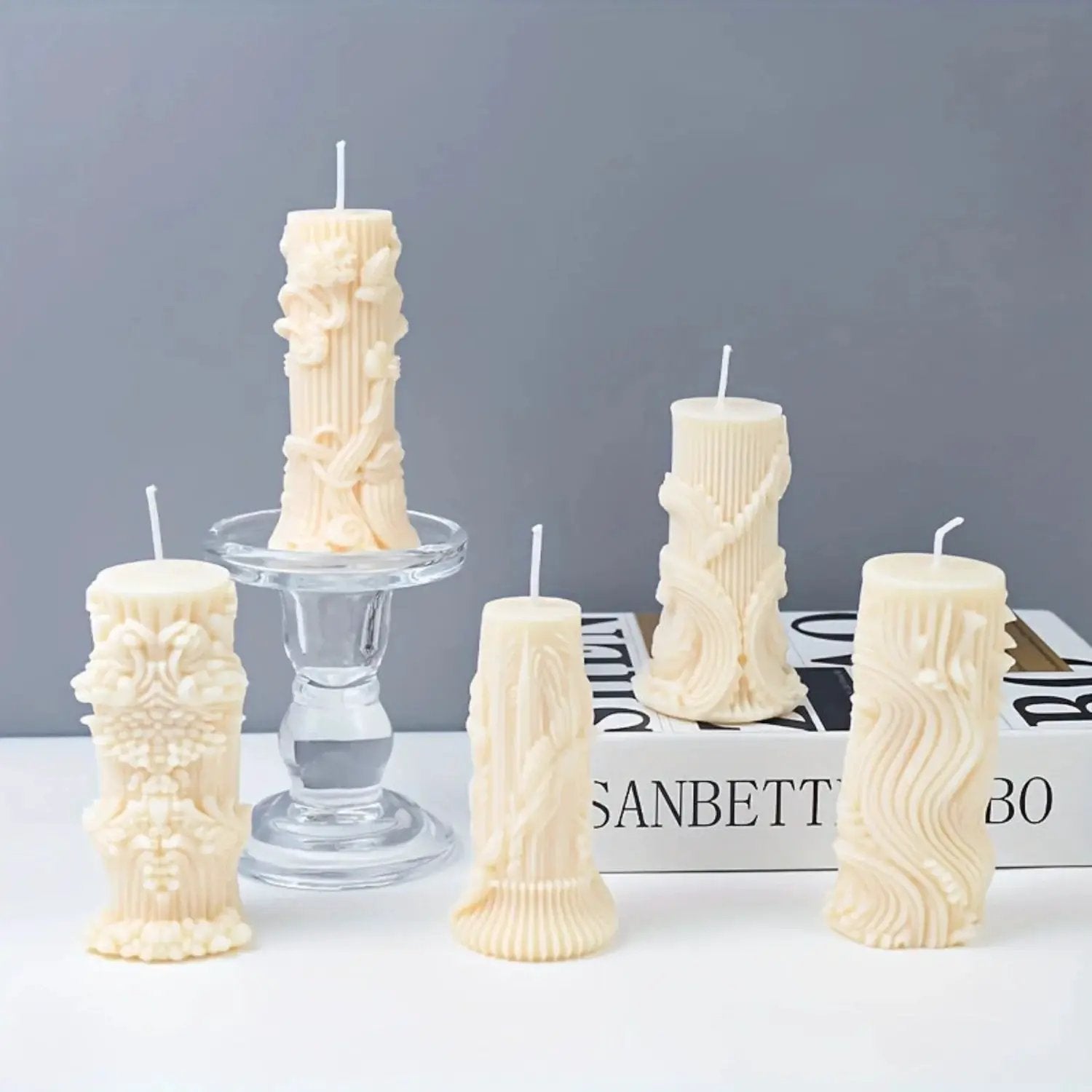 Candle Mold - Romantic Wax Irregular by House Of Avana