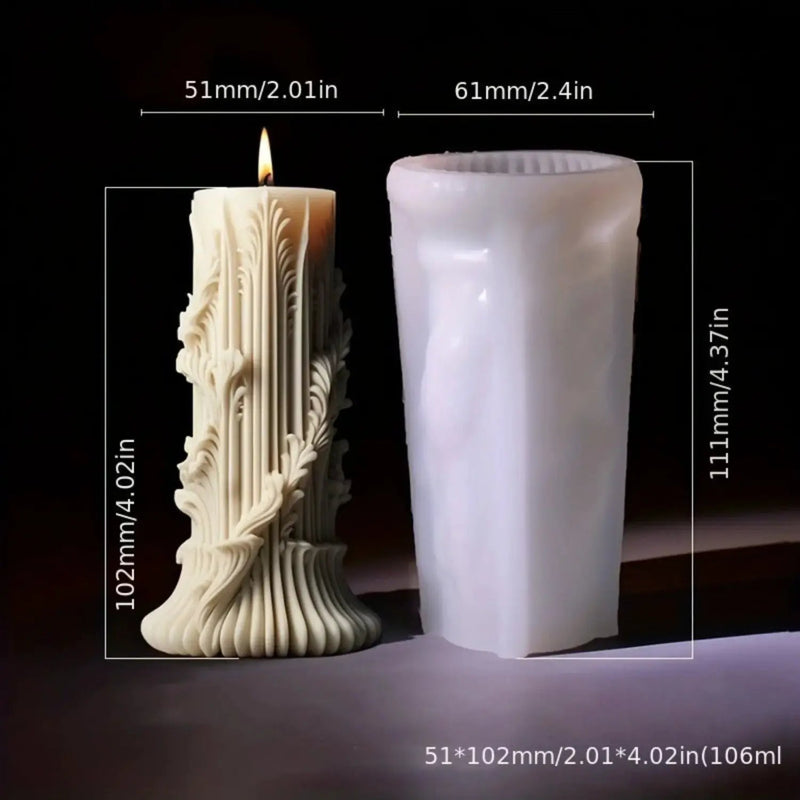 Candle Mold - Romantic Wax Irregular by House Of Avana