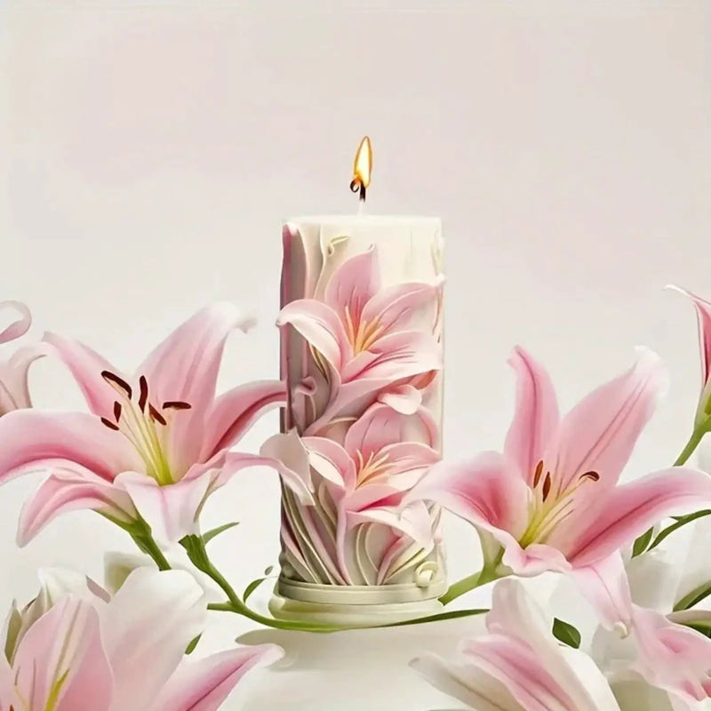 Candle Mold - Tulip White by House Of Avana