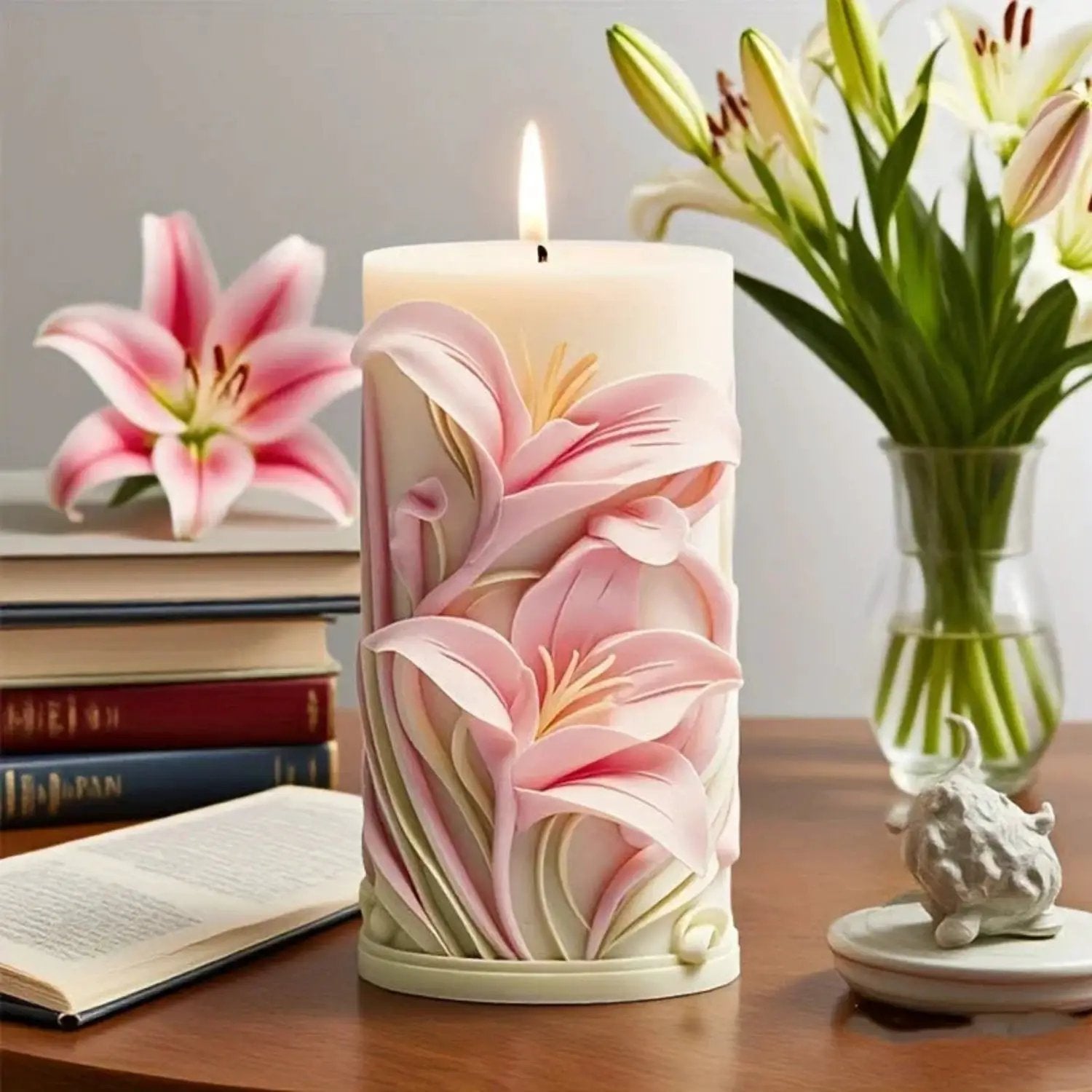Candle Mold - Tulip White by House Of Avana