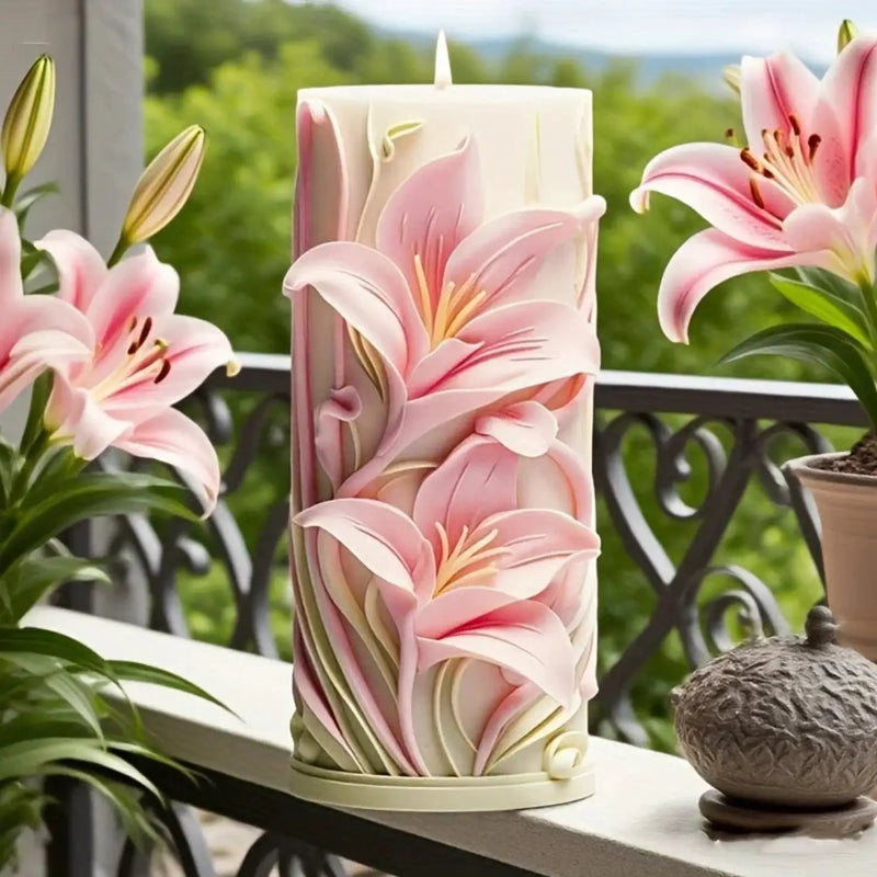 Candle Mold - Tulip White by House Of Avana