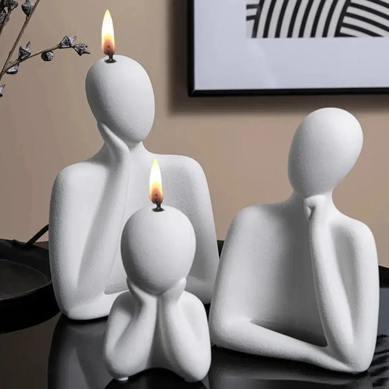 Candle Molds - Abstract Body Silicone by House Of Avana