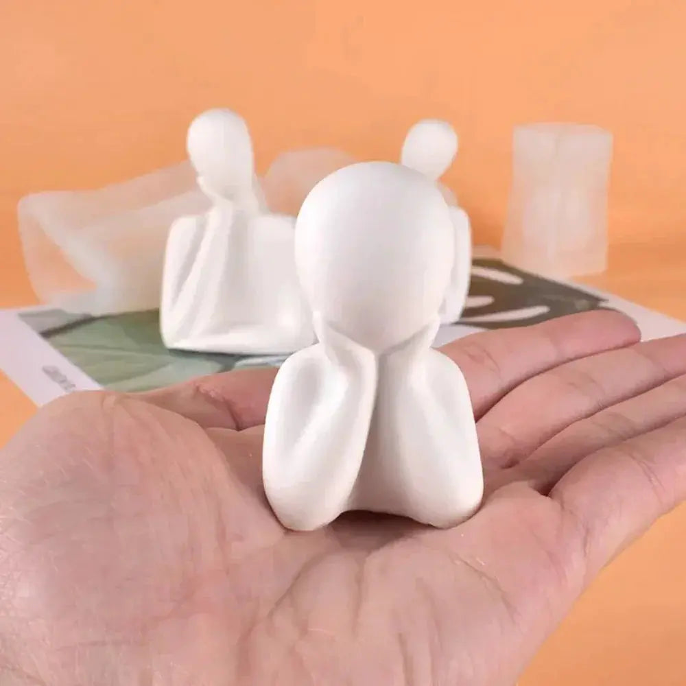 Candle Molds - Abstract Body Silicone by House Of Avana