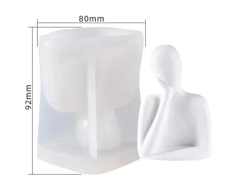 Candle Molds - Abstract Body Silicone by House Of Avana