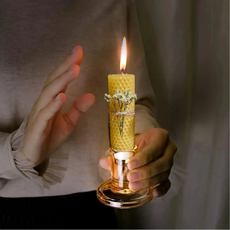 Candle Set - Decorative Beeswax 4pcs by House Of Avana