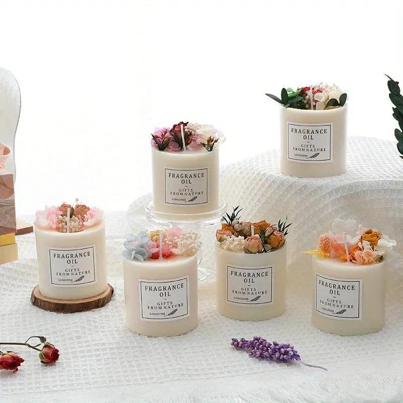 Candles for Home Scented, 8oz Home Fragrance Eternal Flower Scented Candles Gifts Set for Women, Girls, Birthday, Valentine, Anniversary, Wedding Decoration., Best for Christmas by House Of Avana