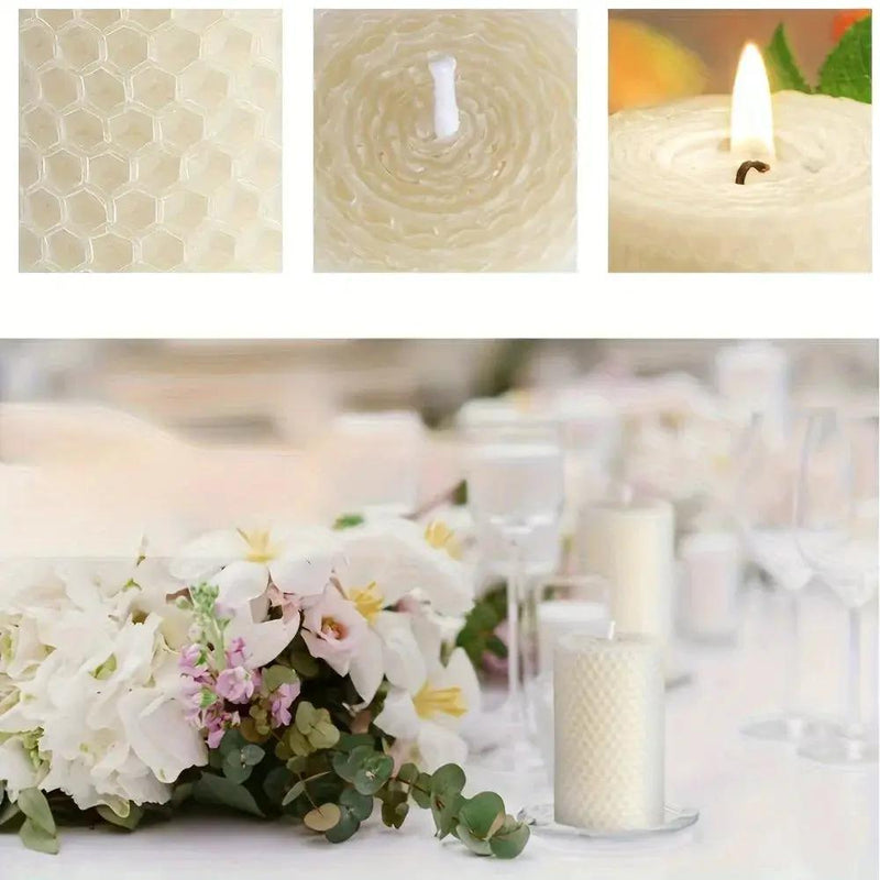 Candles - Lavender Beeswax 3-Pack by House Of Avana