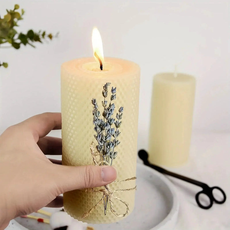 Candles - Lavender Beeswax 3-Pack by House Of Avana