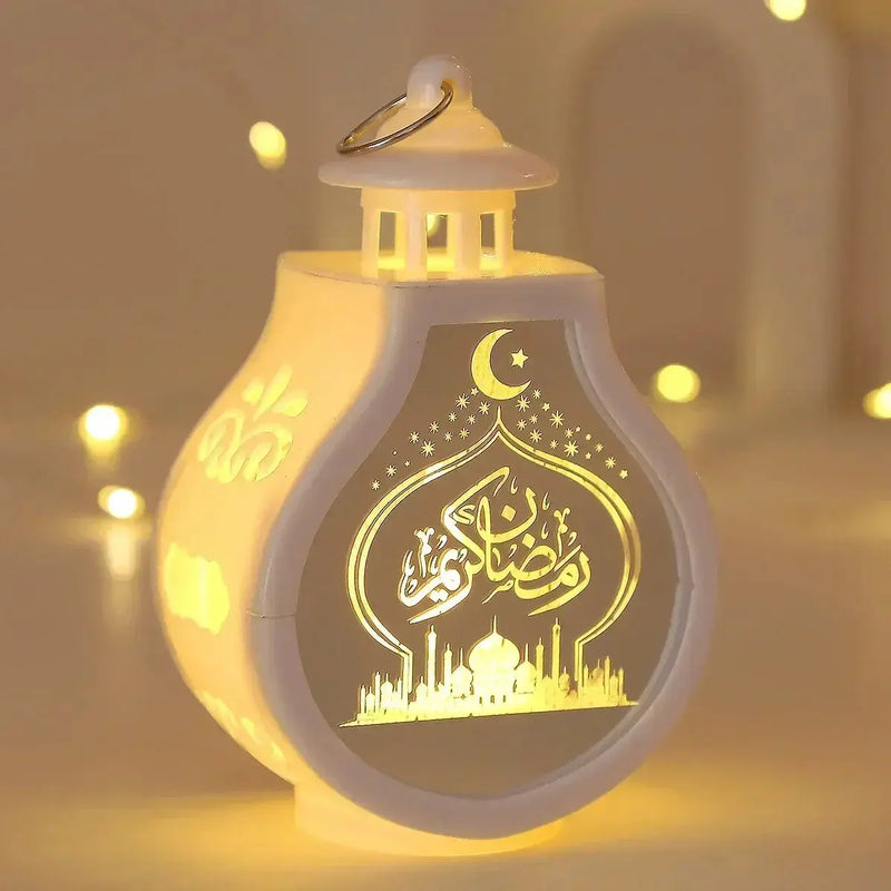 Candlestick - LED Star Moon Style White by House Of Avana