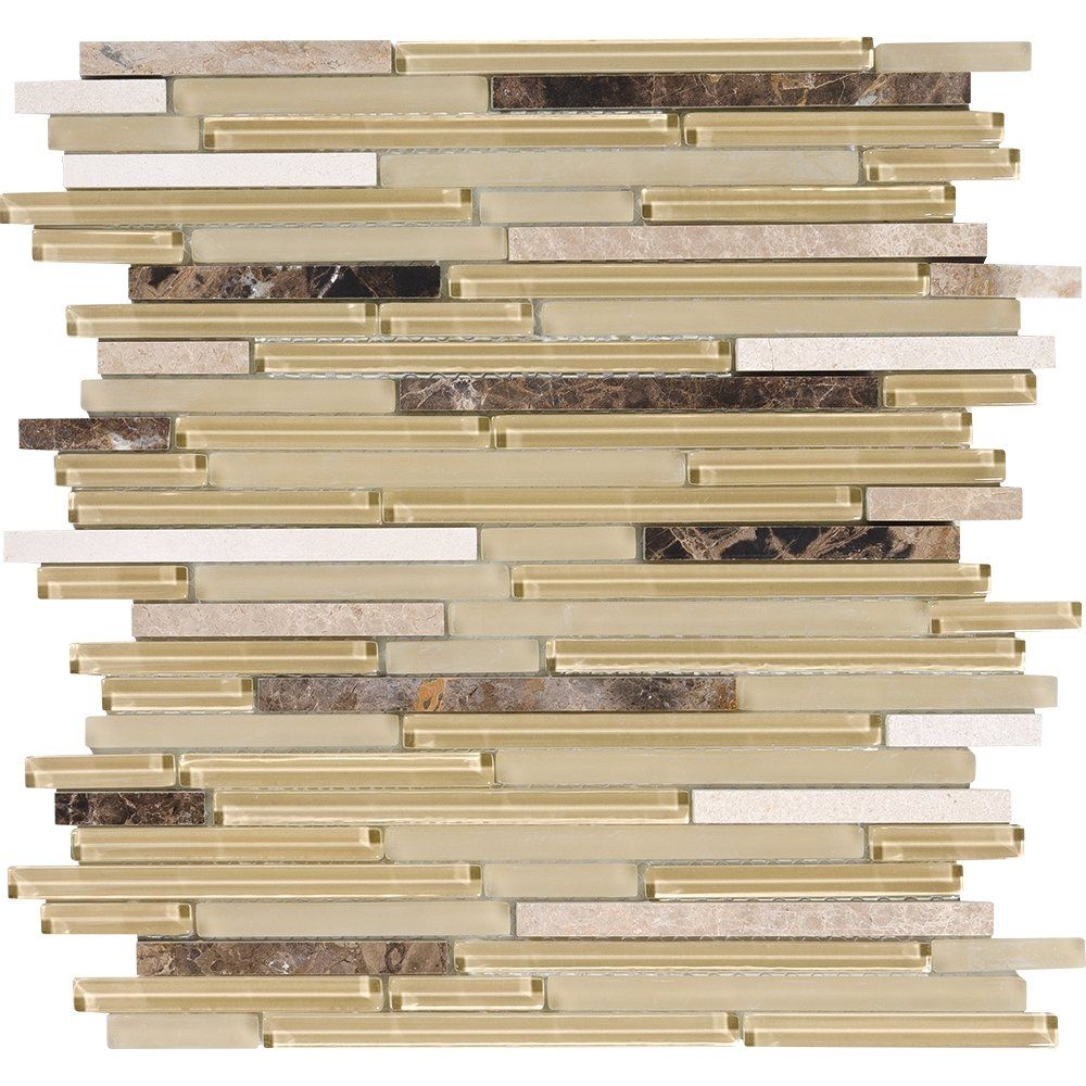 Candy Gloss Liner Blend Glass Mosaics 12x12 Glass Gloss 12x12 Mosaics