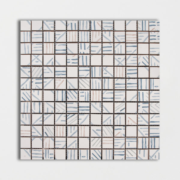 Canyon Matte 1x1 Ceramic Mosaics 12x12