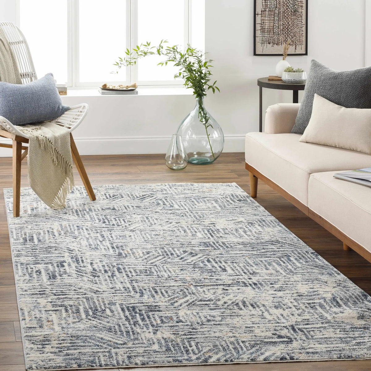 Capaga Area Rug - Clearance, installed in a room