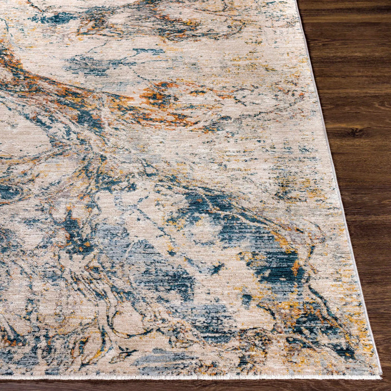 Cardup Beige Marble Rug by Boutique Rugs