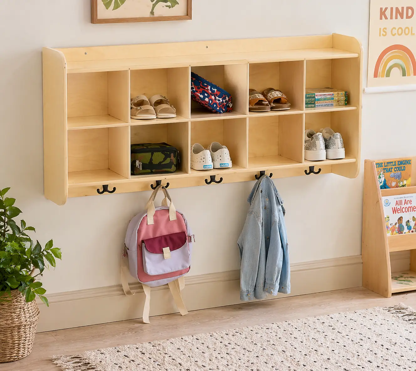 CARLY- Wall Mounted Organizer by Bush Acres