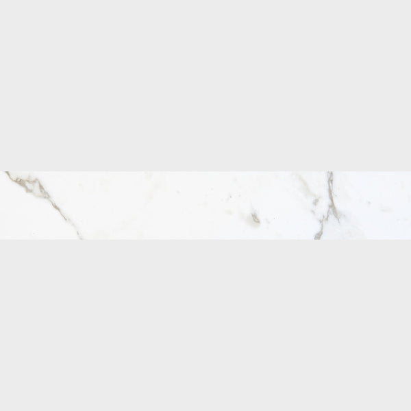 Carrara Arabescato Matte Porcelain Tiles 8x48