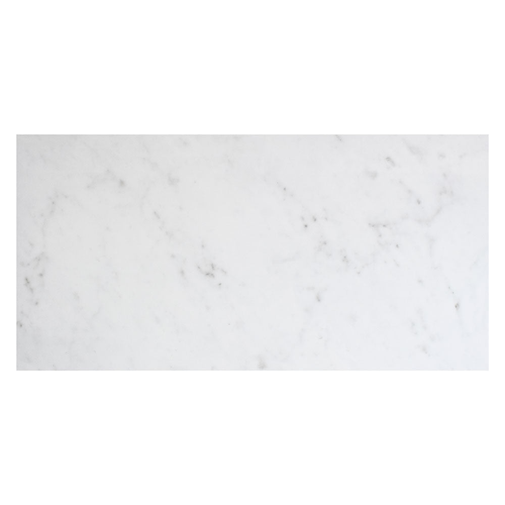 Carrara Blanco Polished Marble Look Porcelain Tiles 12x24 Porcelain Polished 12x24 Tiles