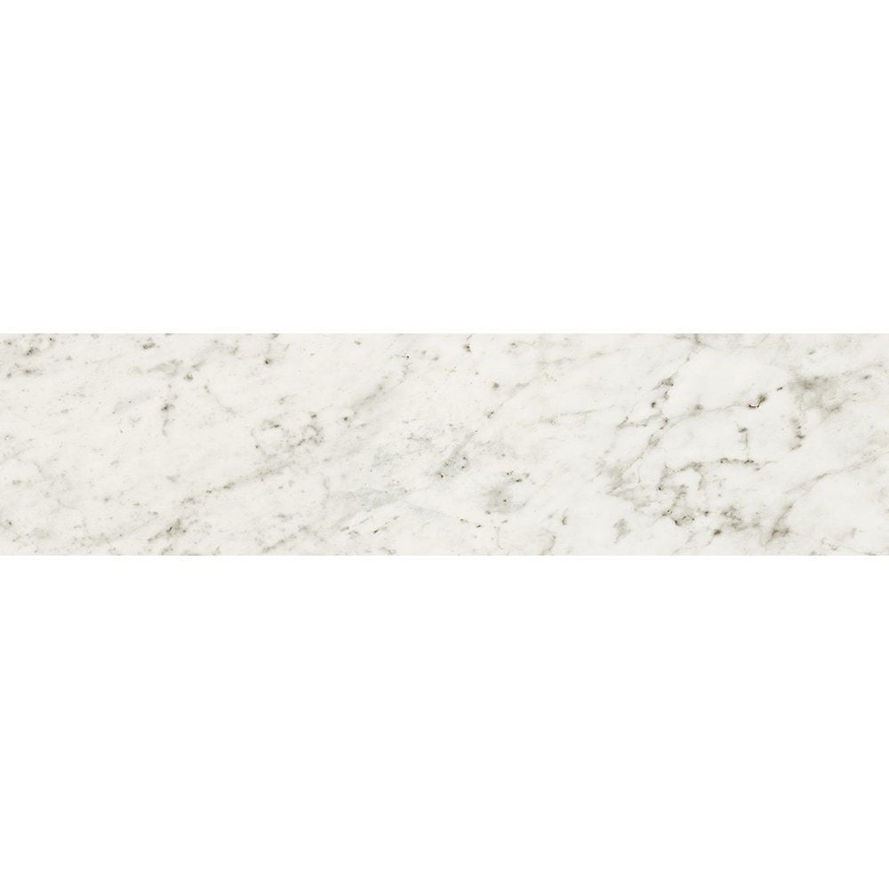 Carrara Blanco Polished Marble Look Porcelain Tiles 3x12 Porcelain Polished 3x12 Tiles