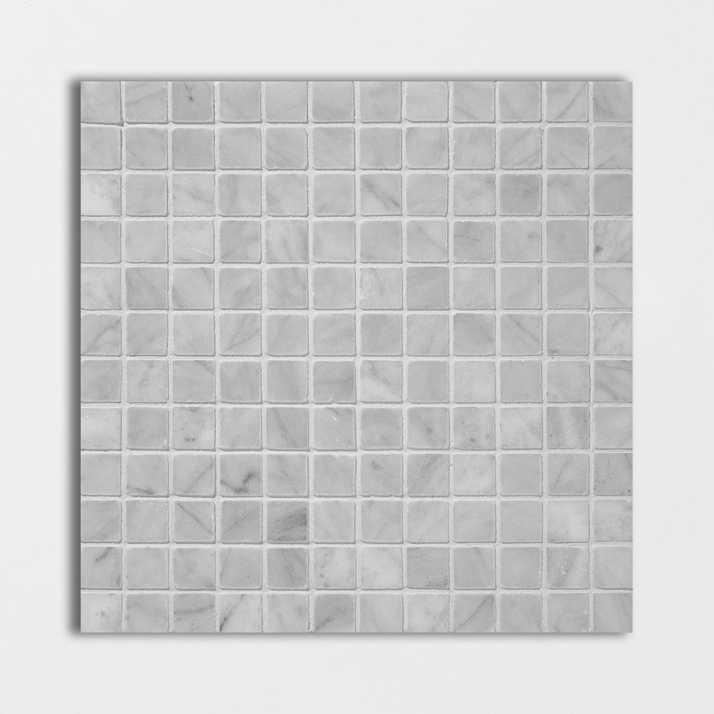 Carrara T Honed 1x1 Marble Mosaics 12x12 Marble Honed 12x12 Mosaics