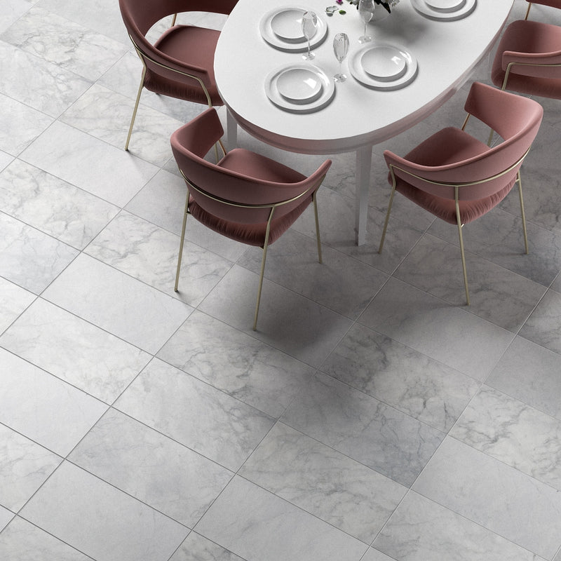 Carrara T Honed Marble Tiles 12x24 Marble Honed 12x24 Tiles — 3