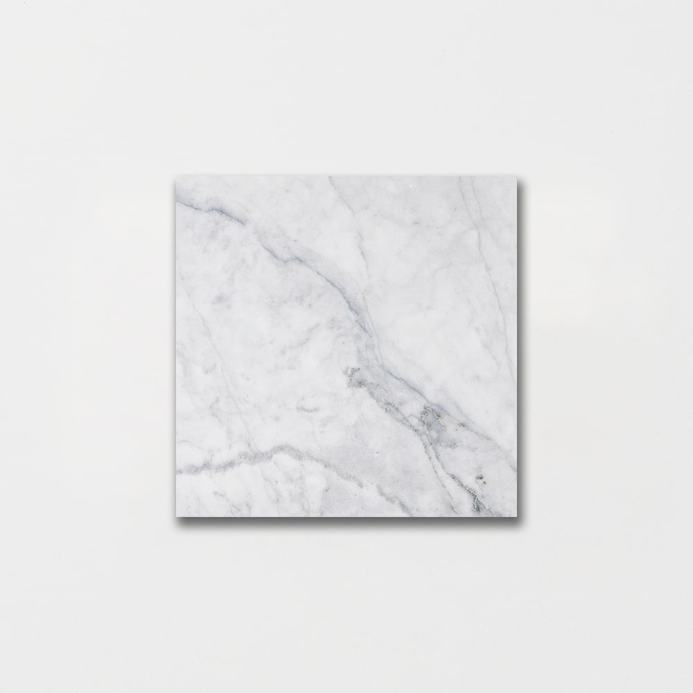 Carrara T Honed Marble Tiles 5 1/2x5 1/2 Marble Honed 6x6 Tiles