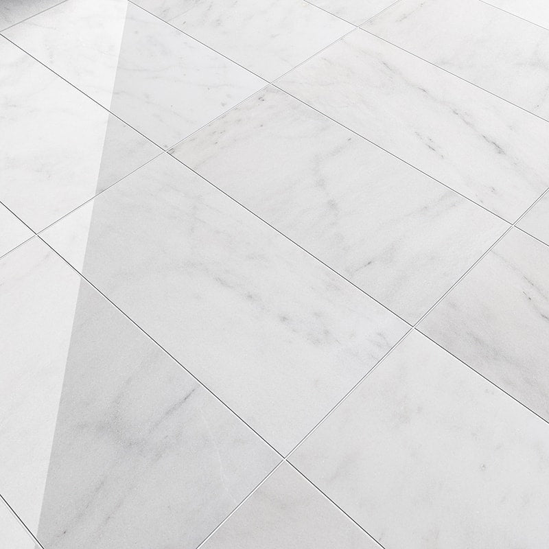 Carrara T Polished Marble Tiles 12x24 Marble Polished 12x24 Tiles — 2