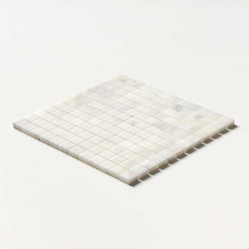 Carrara T Polished 1x1 Marble Mosaics 12x12 Marble Polished 12x12 Mosaics — 2