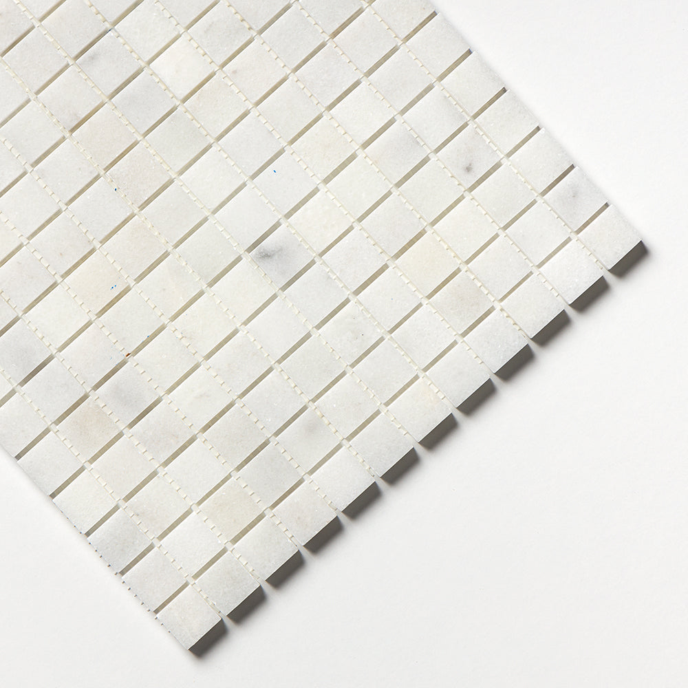 Carrara T Polished 1x1 Marble Mosaics 12x12 Marble Polished 12x12 Mosaics — 3