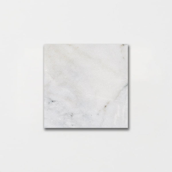 Carrara T Polished Marble Tiles 5 1/2x5 1/2