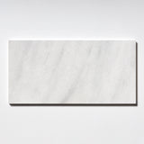 Carrara T Polished Marble Tiles 6x12
