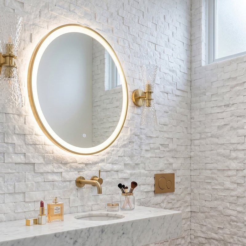 Carrara T Rock Face 1x2 Marble Mosaics 12 5/8x12 5/8 Marble Rock Face 12x12 Mosaics — 3