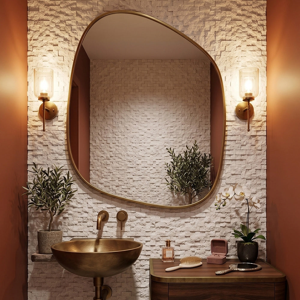 Carrara T Rock Face 1x2 Marble Mosaics 12 5/8x12 5/8 Marble Rock Face 12x12 Mosaics — 5
