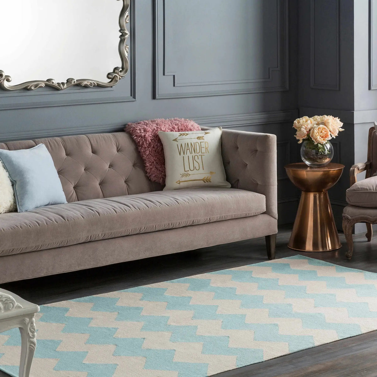 Caswell Area Rug - Clearance, installed in a room