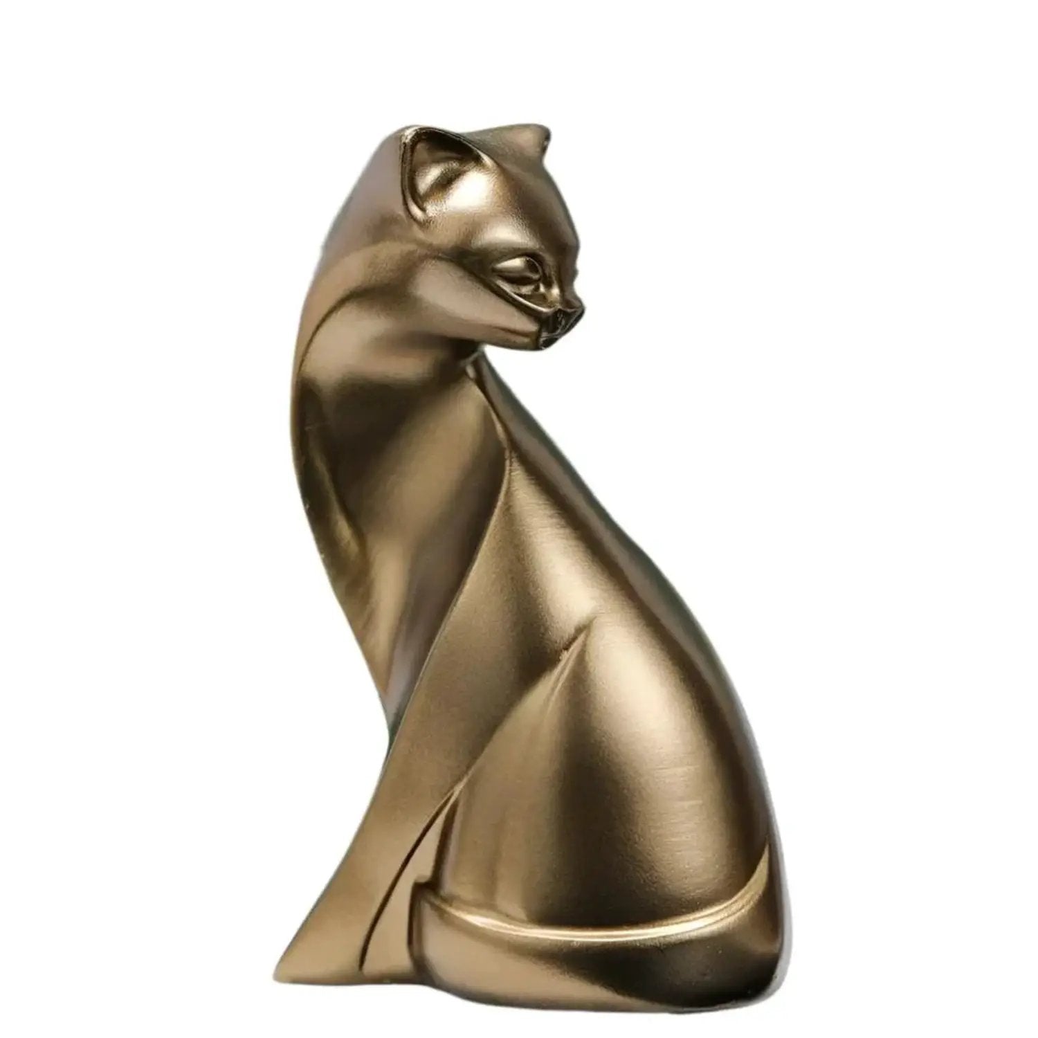 Cat Figurine - Decorative Bronze by House Of Avana