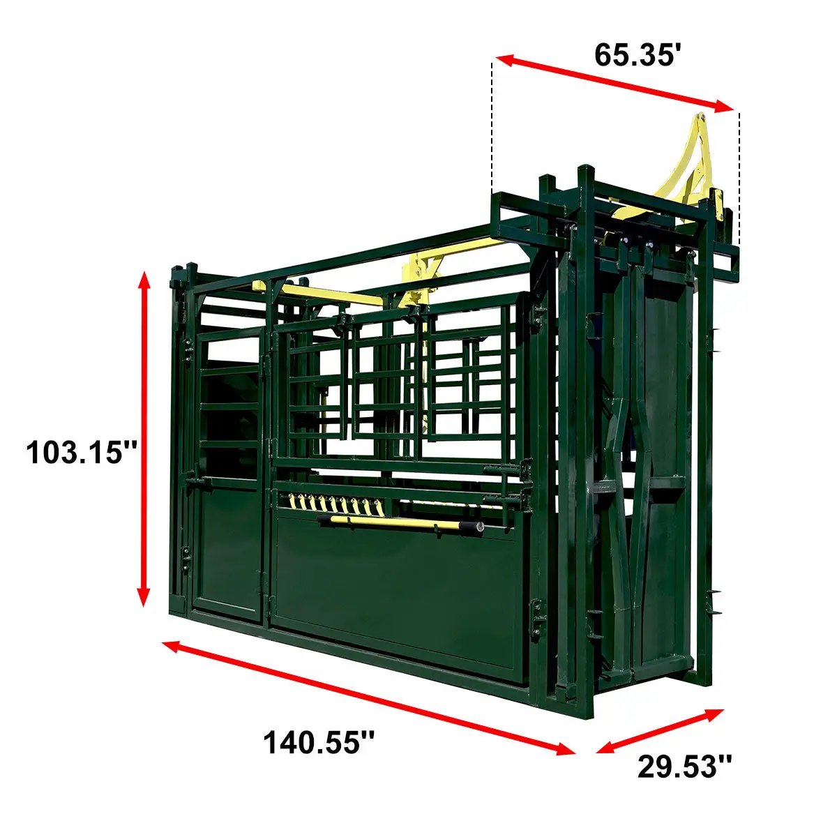 Cattle Work Chute Manual Headgate by Chery Industrial