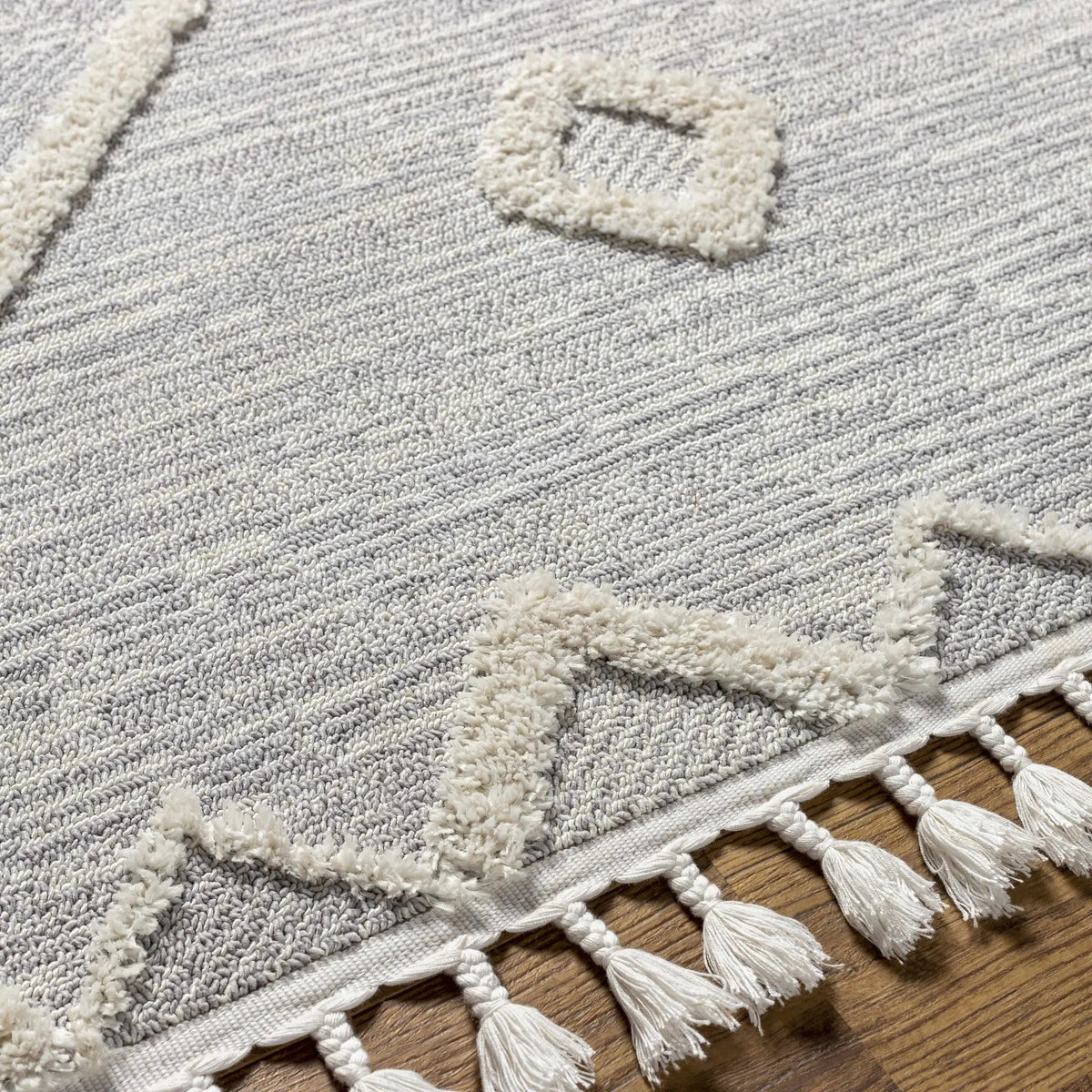 Cauldwell High/Low Pile Rug with Tassels - Clearance, photo 12 of 12
