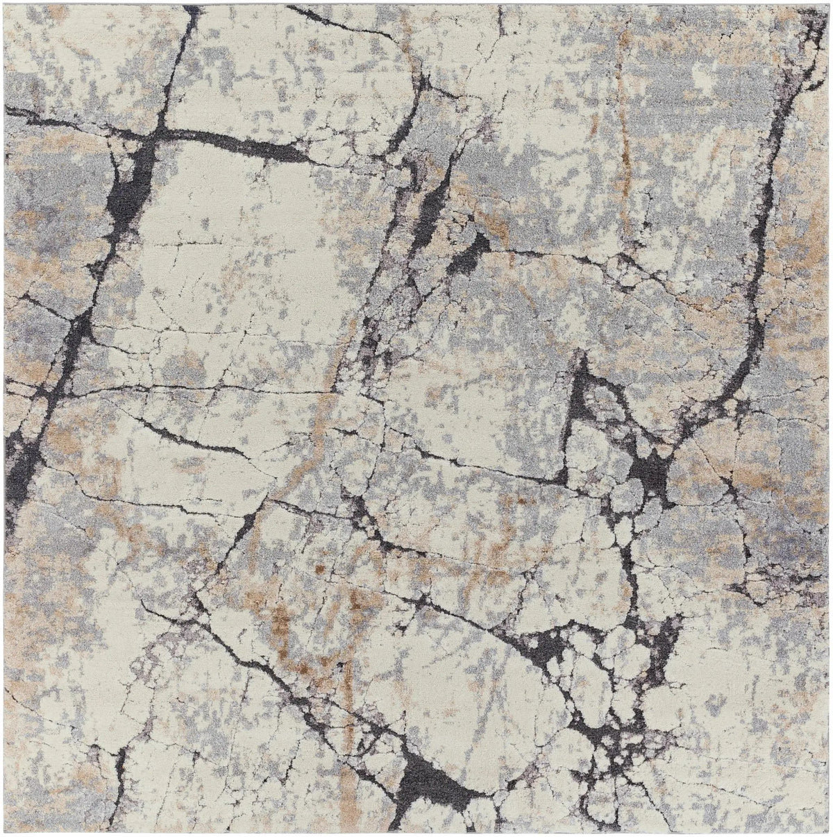 Cavetown Gray Marble Thick Rug, photo 4 of 10